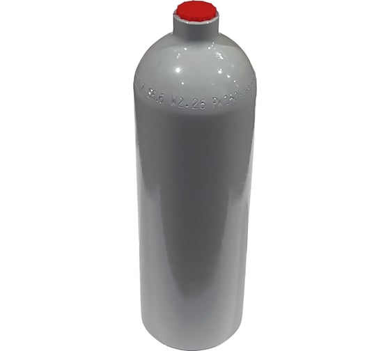 Баллон бесшовный алюминиевый 15 МПа, 17E, 2 л, без вентиля NEW ENERGY TECHNOLOGY, Co., Ltd 00-00001880 00-00002848