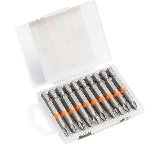 Биты (10 шт; PH2х50 мм; 1/4") Дело Техники 790225