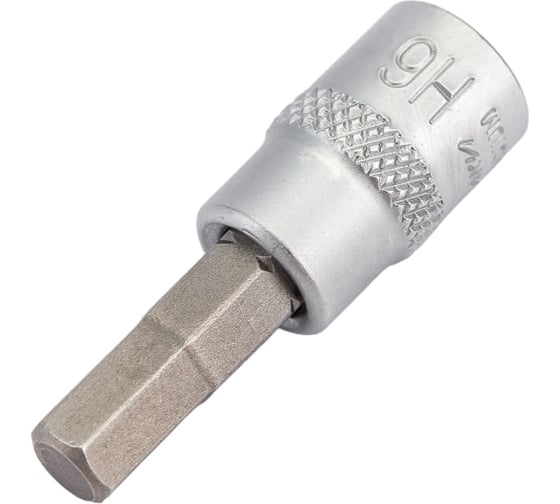 Головка со вставкой (Н6; 1/4") Дело Техники 604506