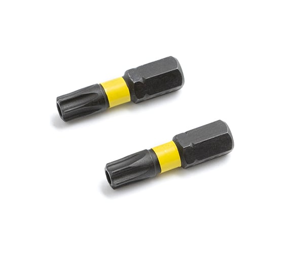 Бита ударная Дело Техники 1/4", Т40 × 25 мм с отверстием, 2шт. 794902 1