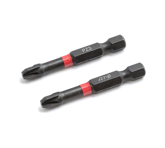 Бита ударная Дело Техники 1/4", PZ3 × 50 мм, 2шт. 793822 1