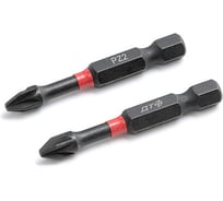 Бита ударная Дело Техники 1/4", PZ2 × 50 мм, 2шт. 793722