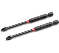 Бита ударная Дело Техники 1/4", PZ2 × 90 мм, 2шт. 793752