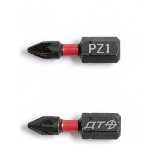 Бита ударная (2 шт; PZ1х25 мм; 1/4") Дело Техники 793602