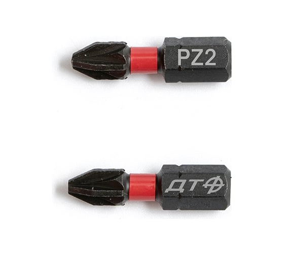 Бита ударная (2 шт; PZ2х25 мм; 1/4") Дело Техники 793702
