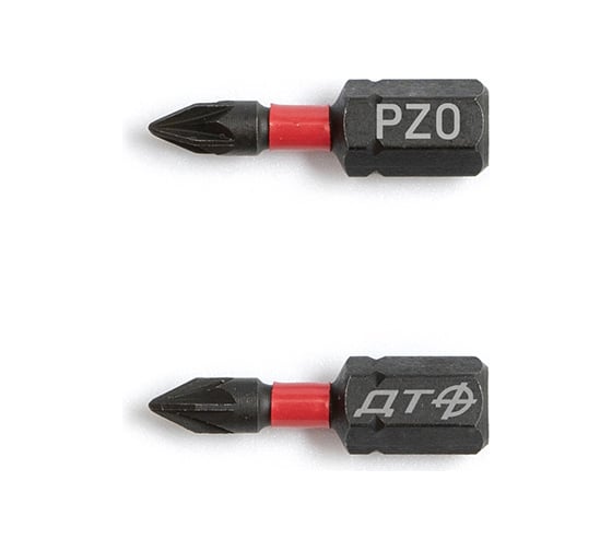 Бита ударная (2 шт; PZ0х25 мм; 1/4") Дело Техники 793502