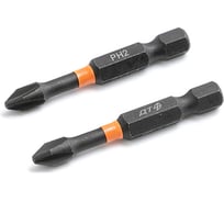 Бита ударная Дело Техники 1/4", PH2 × 50 мм, 2шт. 793222