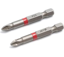 Биты 1/4", PZ2 × 50 мм, 2шт. Дело Техники 790722