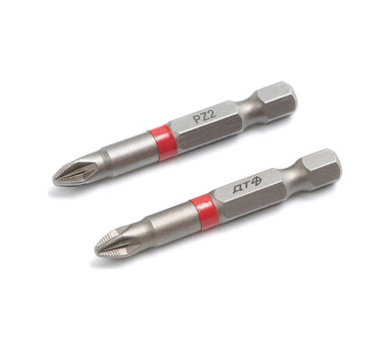 Биты (2 шт; PZ2х50 мм; 1/4") Дело Техники 790722