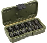 Набор бит-головок ударных TORX (10 шт; Т25-Т80; 1/2''; длина 78 мм) Дело Техники 664280