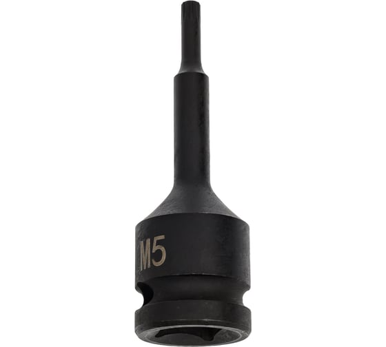 Бита-головка ударная Spline (M5; длина 78 мм; 1/2") Дело Техники 664605