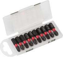 Бита ударная Дело Техники 1/4", PZ2 × 25 мм, 10шт. 793705