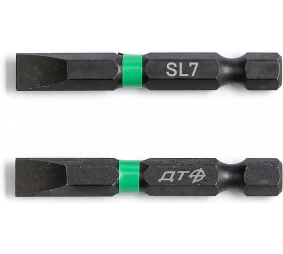 Бита ударная (2 шт; SL7х50 мм; 1/4") Дело Техники 792522