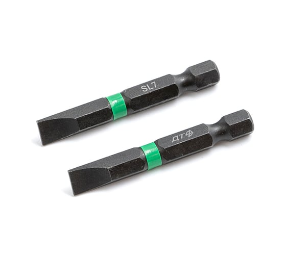 Бита ударная Дело Техники 1/4", SL7 × 50 мм, 2 шт. 792522 1
