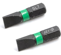 Бита ударная Дело Техники 1/4", SL7 × 25 мм, 2 шт. 792502