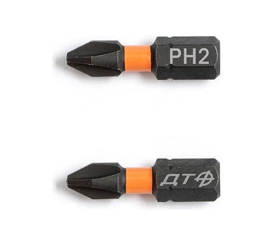 Бита ударная (2 шт; PH2х25 мм; 1/4") Дело Техники 793202