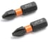 Бита ударная Дело Техники 1/4", PH2 × 25 мм, 2шт. 793202 1
