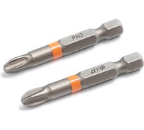 Биты 1/4", PH3 × 50 мм, 2 шт. Дело Техники 790322