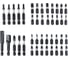 Набор бит AIRLINE 42пр. (PH, SL, TORX, SQUARE), пласт. кейс ATCA027 5