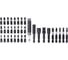 Набор бит AIRLINE 34пр. (PH, SL, TORX, SQUARE), пласт. кейс ATCA026 7