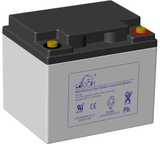 Аккумулятор для ИБП Leoch DJM1245 12В, 45 Ач УТ-00000568