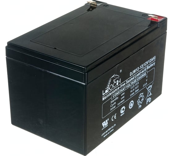 Аккумулятор для ИБП Leoch DJW12-12 12В, 12 Ач УТ-00000618