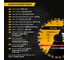 Диск алмазный сегментный RAGE по камню, мрамору, граниту 230 мм Furious 608230 5