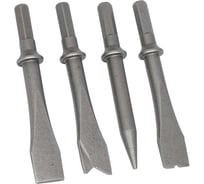 Набор коротких зубил PIT‑22230 для пневмозубил, 4 шт., PI TOOLS 9259