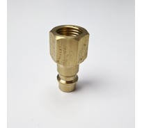Штуцер быстроразъёмный латунный БРС - 1/4"ВР, 10 шт Профитт 9277376