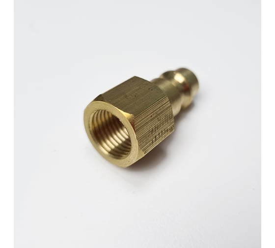 Штуцер быстроразъёмный латунный БРС - 1/4"ВР, 10 шт Профитт 9277376