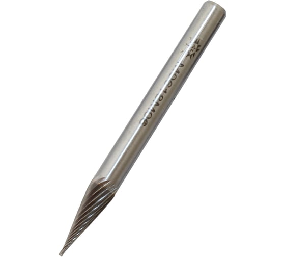 Борфреза тв.спл. коническая TLX d 6х18х6х65 14гр спиральная насечка М06 1806 76923