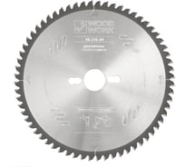 Диск поильный для торцовочных станков 216x2,4/1,6x30 Z=64 A=-5 WOODWORK 34.216.64