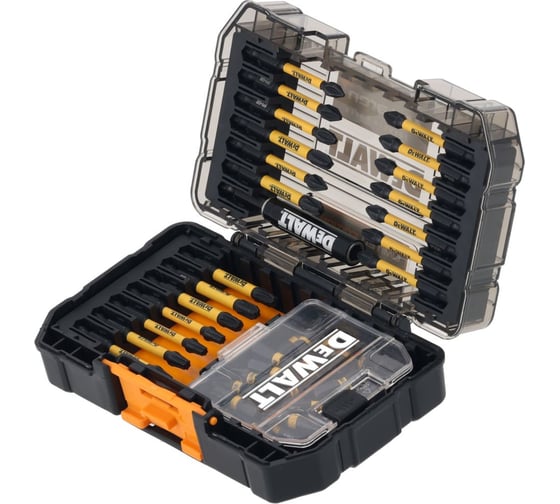 Набор бит Dewalt McLaren Limited Edition DT70908T, PH/PZ/Torx, 25/57 мм, 52 шт., в кейсе () DT70908T-QZ