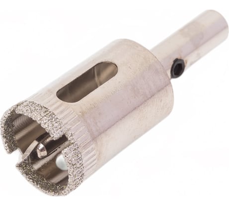 Коронка алмазная с центрирующим сверлом по керамограниту и керамике 20 мм Росомаха 723020