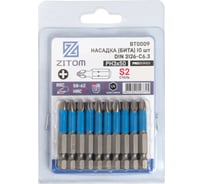 Биты (10 шт; PH3; 50 мм; S2) ZITOM bt00009