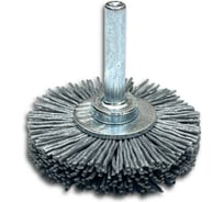 Щетка Lessmann дисковая 50х10мм, SIC 180/1.0 нейлон-абразив, хвостовик 6мм 415852
