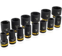 Набор ударных головок глубоких RUNTEC 1, 22-60 мм, CrMo, 14 предметов RT-IS3B14L