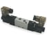 Пневмораспределитель Контактная Механика 5/2, G1/8, DC24V K4V120-06-B 4