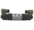 Пневмораспределитель Контактная Механика 5/2, G1/8, DC24V K4V120-06-B 5