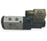 Пневмораспределитель Контактная Механика 5/2, G1/8, AC220V K4V210-06-A 4