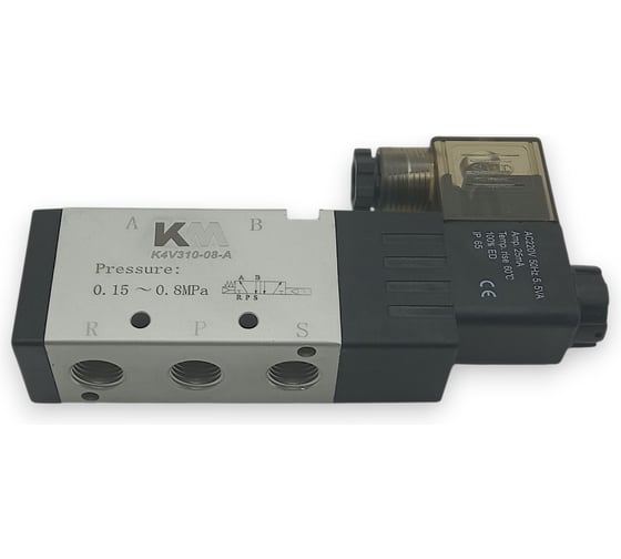 Пневмораспределитель Контактная Механика 5/2, G1/4, AC220V K4V310-08-A