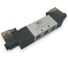 Пневмораспределитель Контактная Механика 5/2, G1/2, AC220V K4V430E-15-A 4