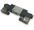 Пневмораспределитель Контактная Механика 3/2, G1/4, AC220V K3V320-08-A 6