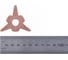 Шайбы треугольные, звезда, омедненные NORDBERG 100 шт. F015(100) 3
