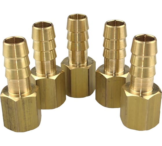 Штуцер пневмо 1/8" ВР - 8 мм, 5 шт HG 1645016 1