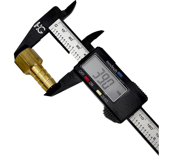 Штуцер пневмо 3/8" ВР - 12 мм, 5 шт HG 1645146
