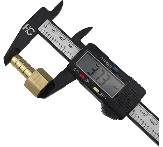 Штуцер пневмо 3/8" ВР - 10 мм, 5 шт HG 1645160