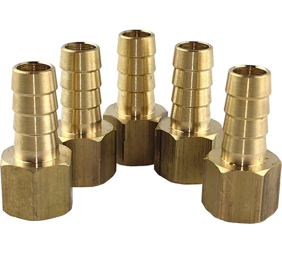 Штуцер пневмо 1/4" ВР - 10 мм, 5 шт HG 1645085 1