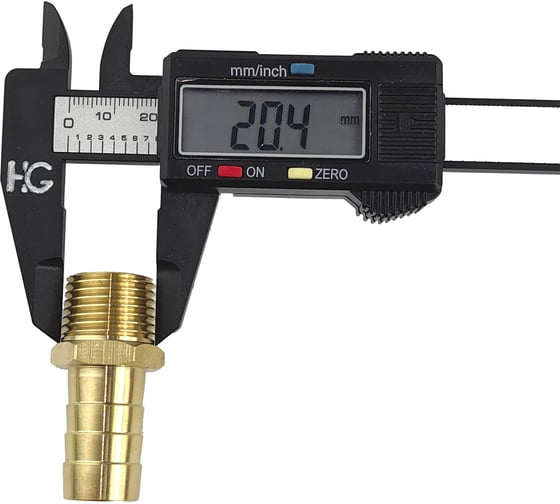 Штуцер пневмо 1/2" НР - 16 мм, 5 шт HG 1644965