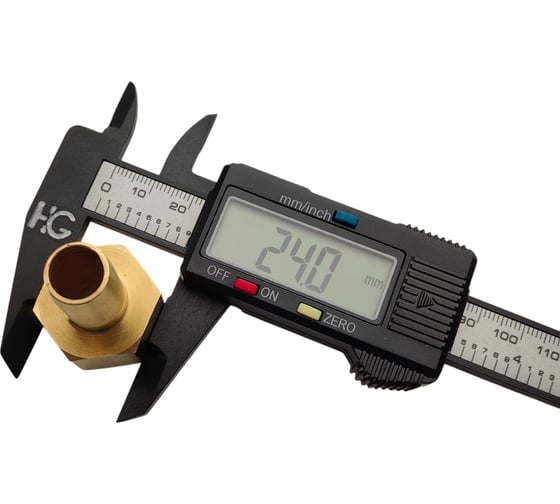 Штуцер пневмо 1/2" ВР - 12 мм, 5 шт HG 1644897